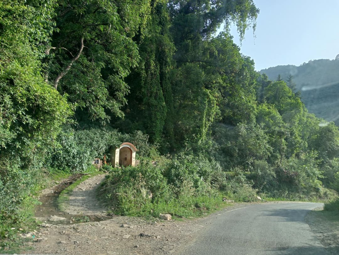 Bawari, stepwell, natural water resource for the villager near to Kandaghat