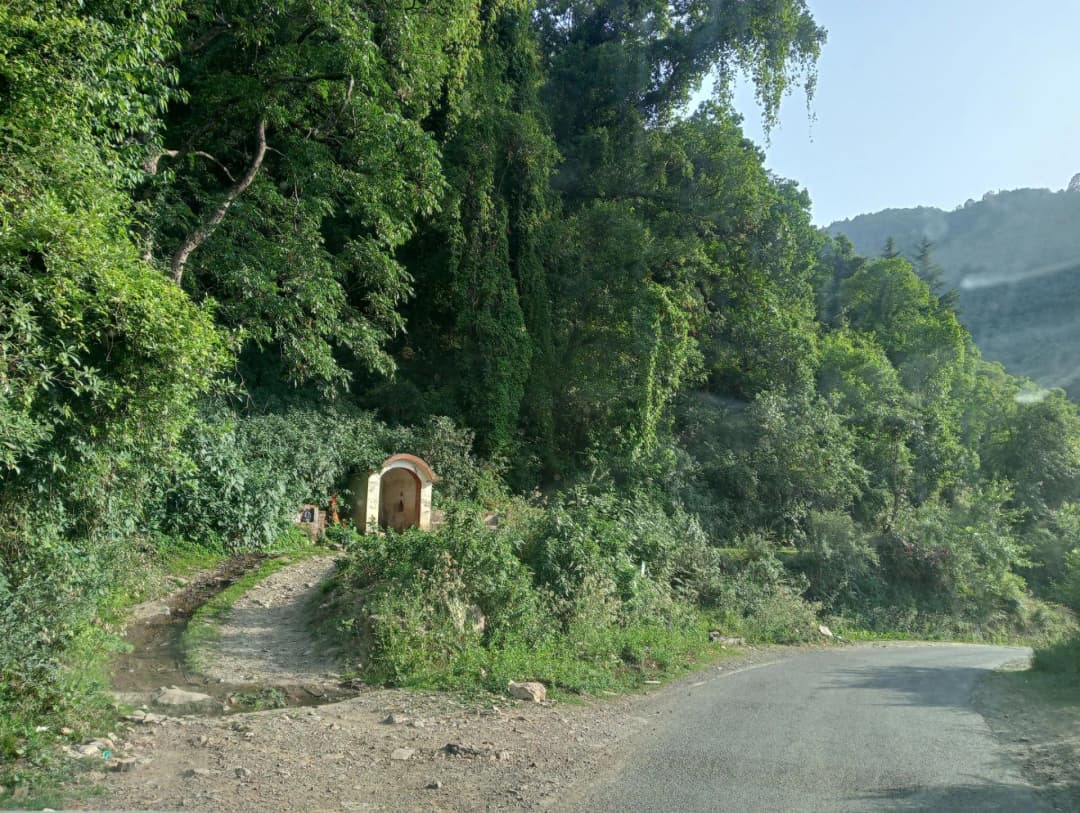 Bawari, stepwell, natural water resource for the villager near to Kandaghat