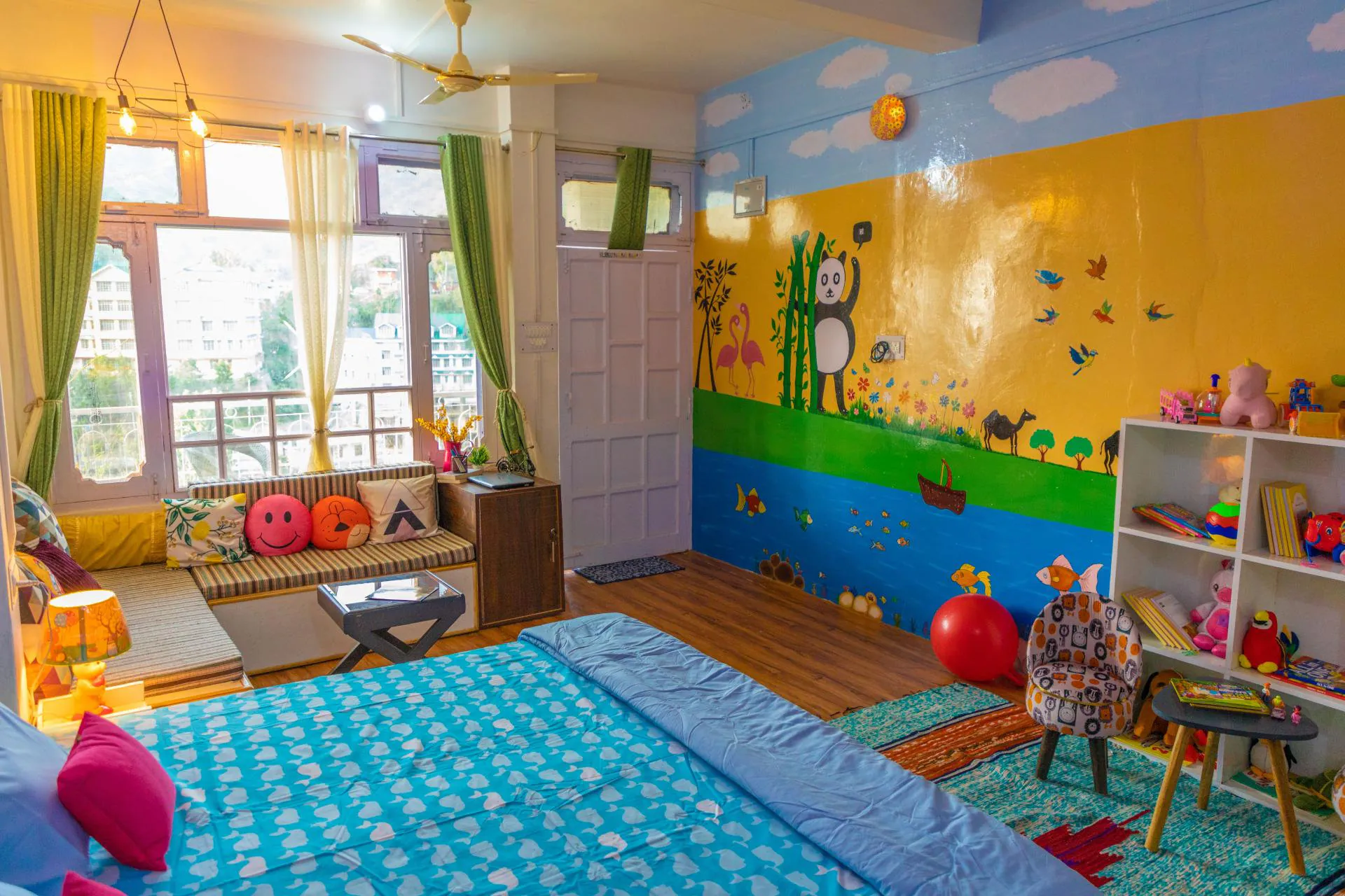 Bachpan Family Studio at Mohija Homestay with toys and games for kids