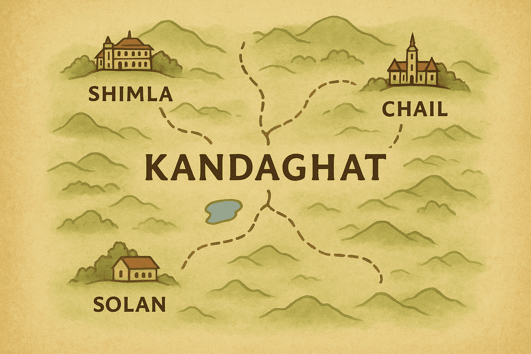 The perfect location in Kandaghat for exploring Shimla, Chail, and Solan from Mohija Homestay